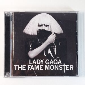 Lady Gaga The Fame Monster CD Original 2009 Pressing White Wig Cover Art
